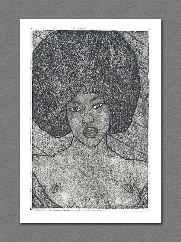 etching - Nude